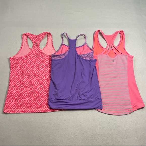 Ivivva Girls Activewear Tank Top Lot (3) Size 10 by Lululemon - Picture 3 of 16
